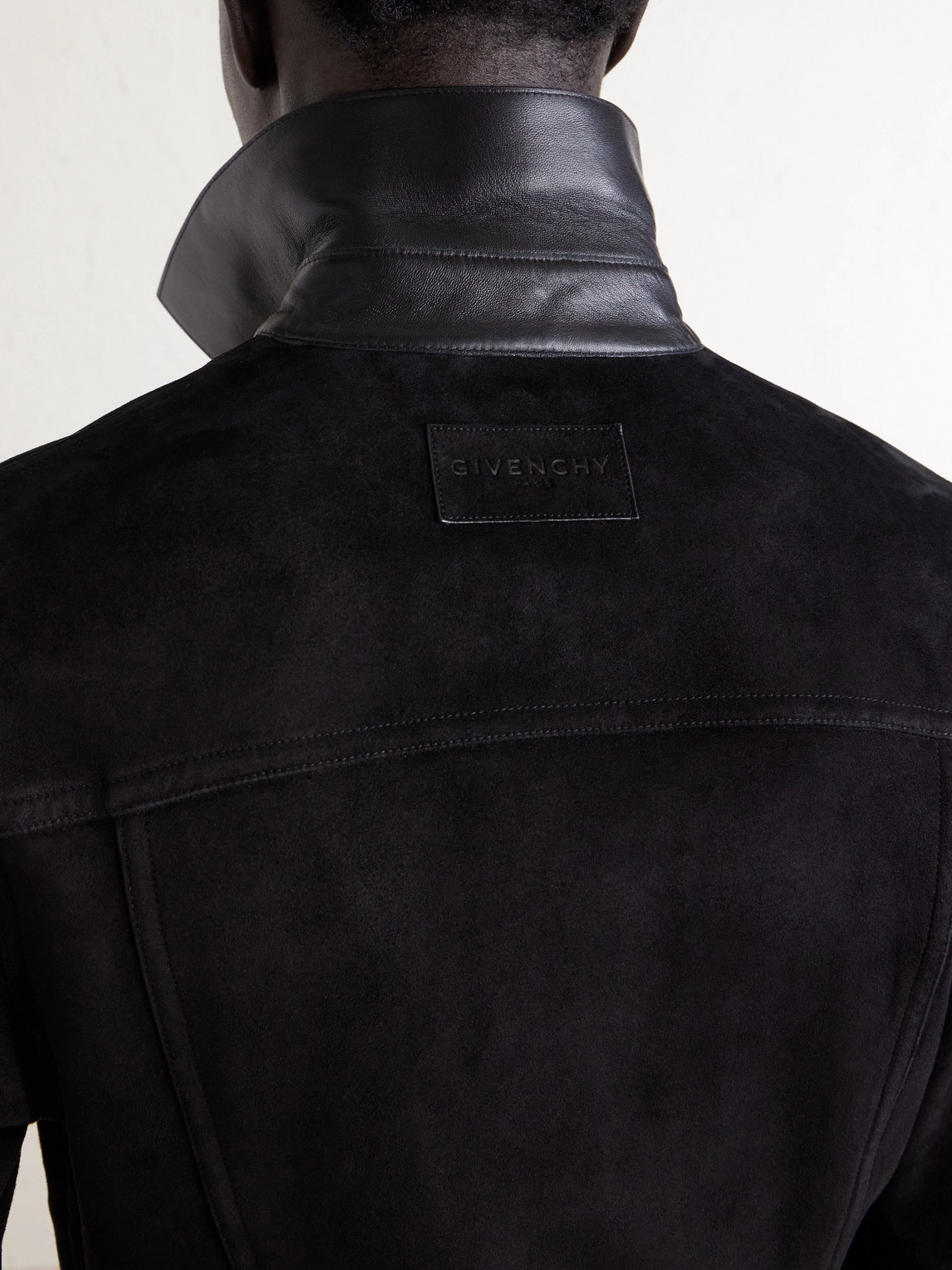 Givenchy Leather Jacket In Black