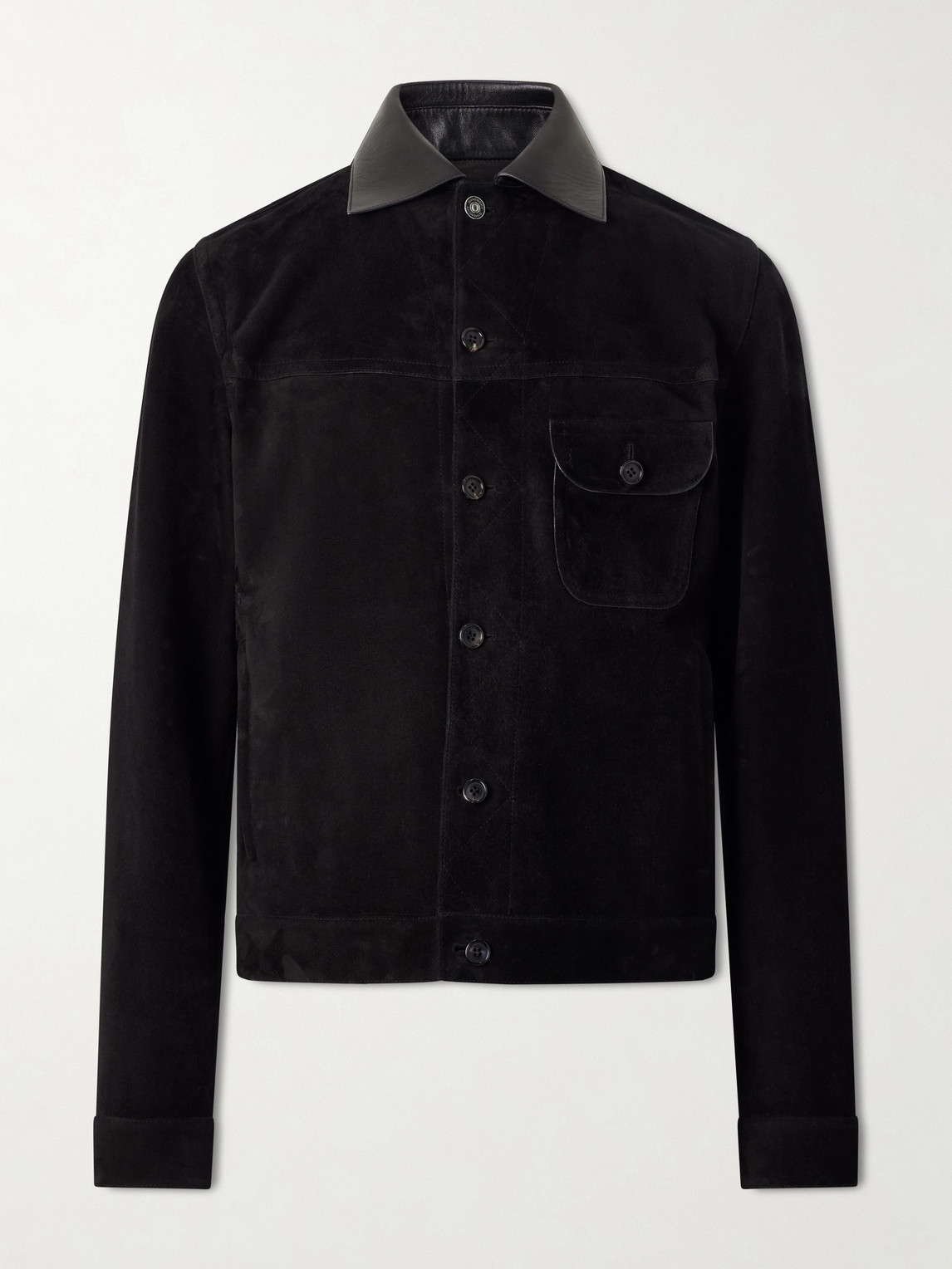 Givenchy Leather Jacket In Black