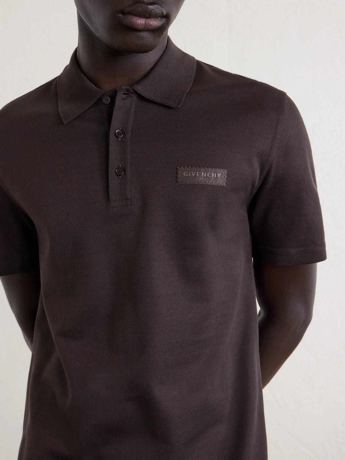 Logo-Appliquéd Cotton-Piquéd Polo Shirt