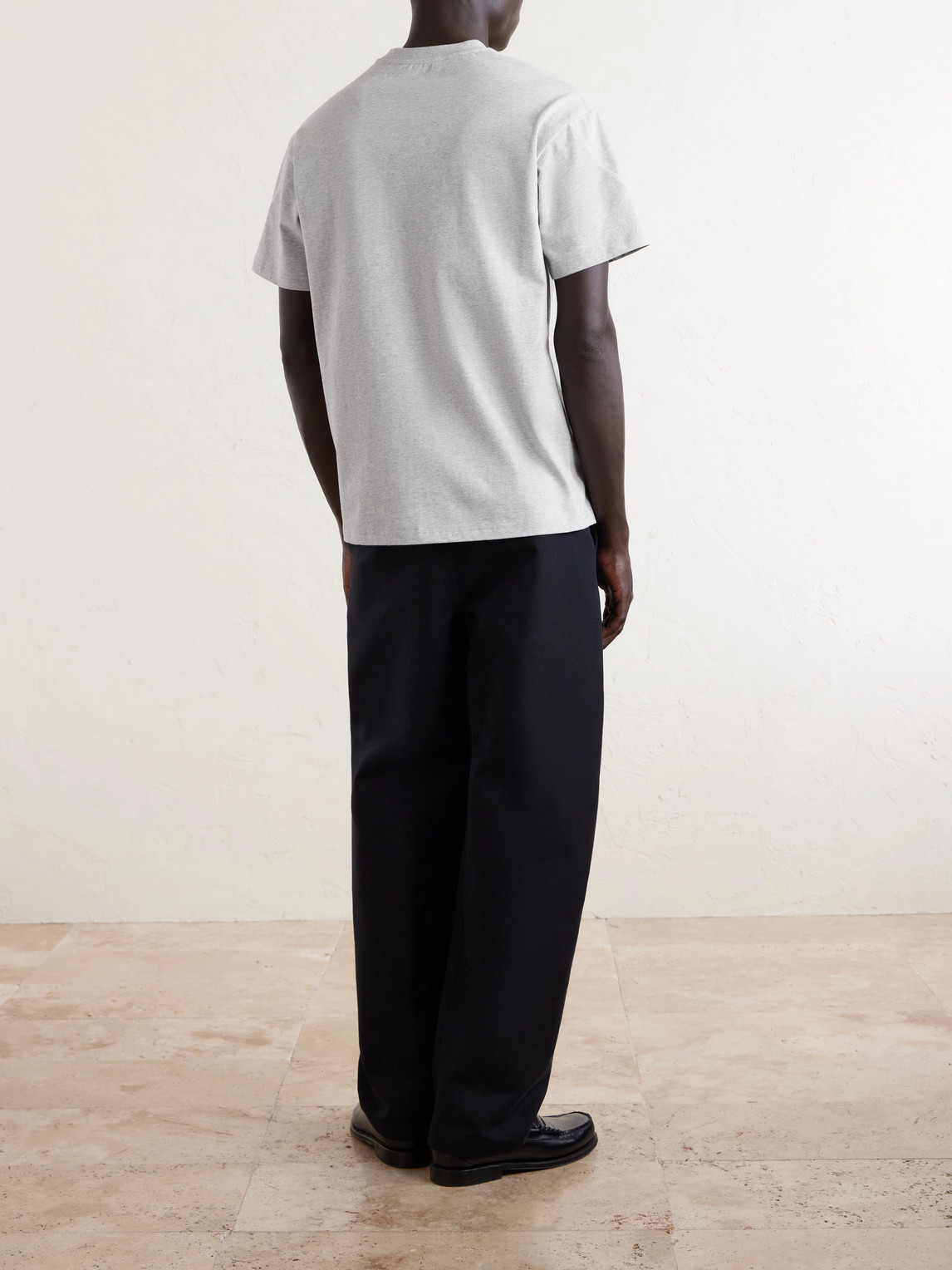 Logo-Embroidered Cotton-Jersey T-Shirt
