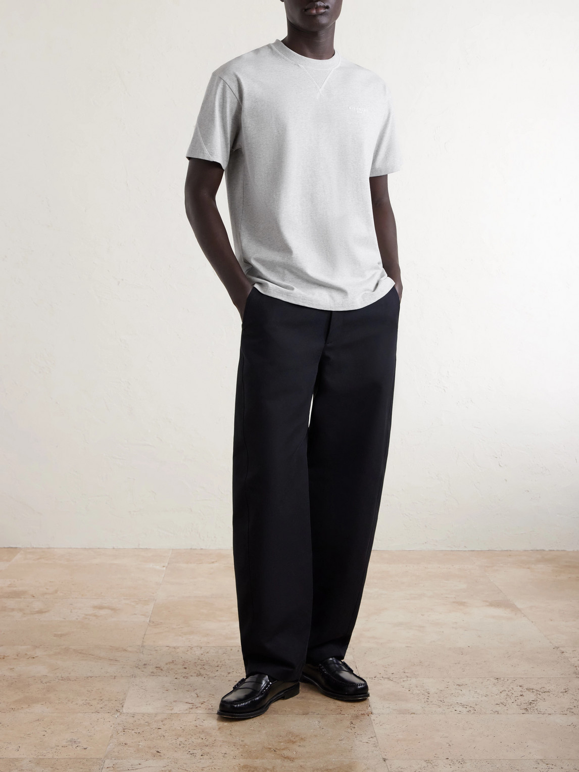 Logo-Embroidered Cotton-Jersey T-Shirt