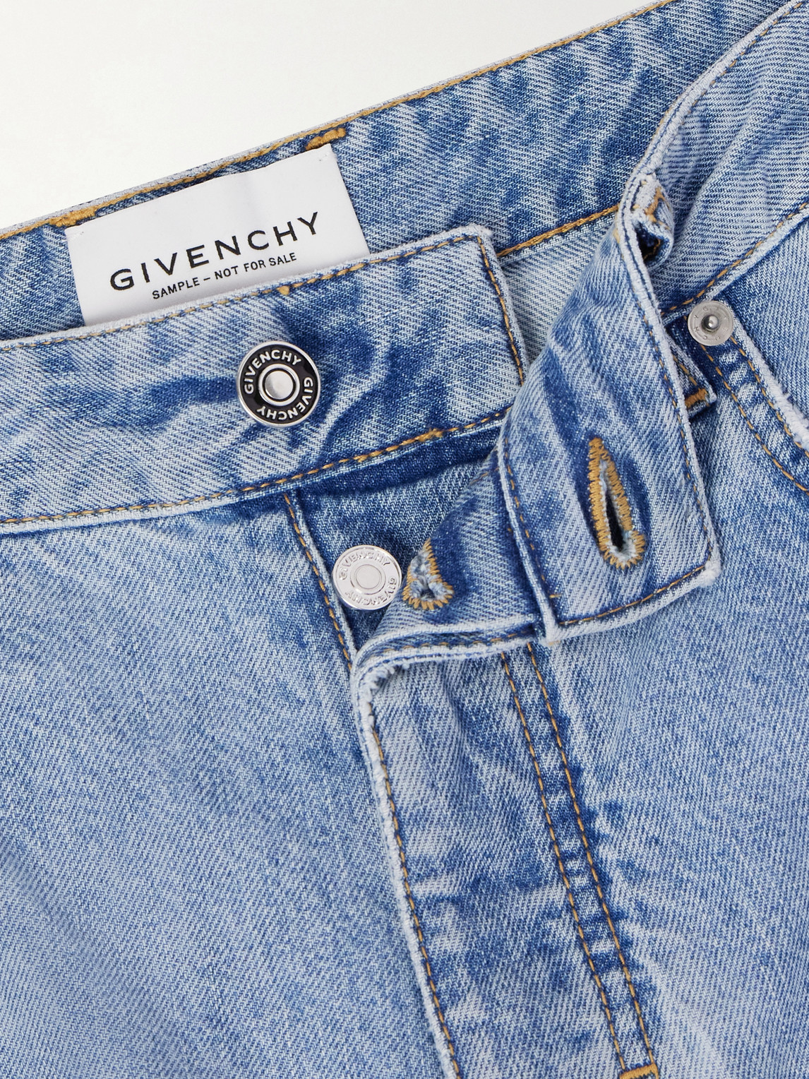Givenchy Blue Solid Shorts In Blue