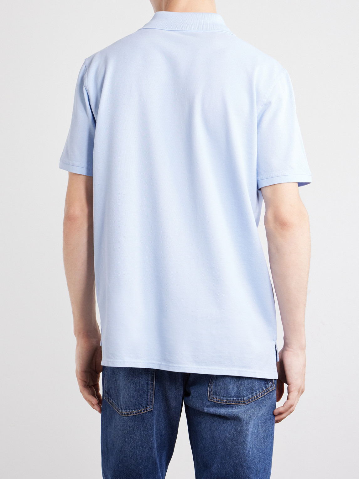 Givenchy Regular Fit Ss Polo In Blue