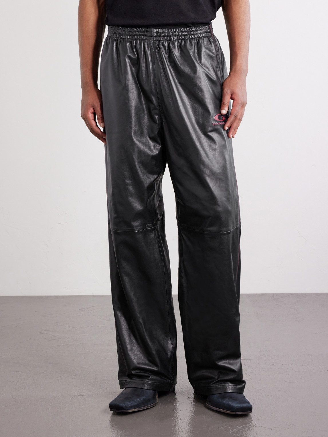 Straight-Leg Logo-Print Sweatpants