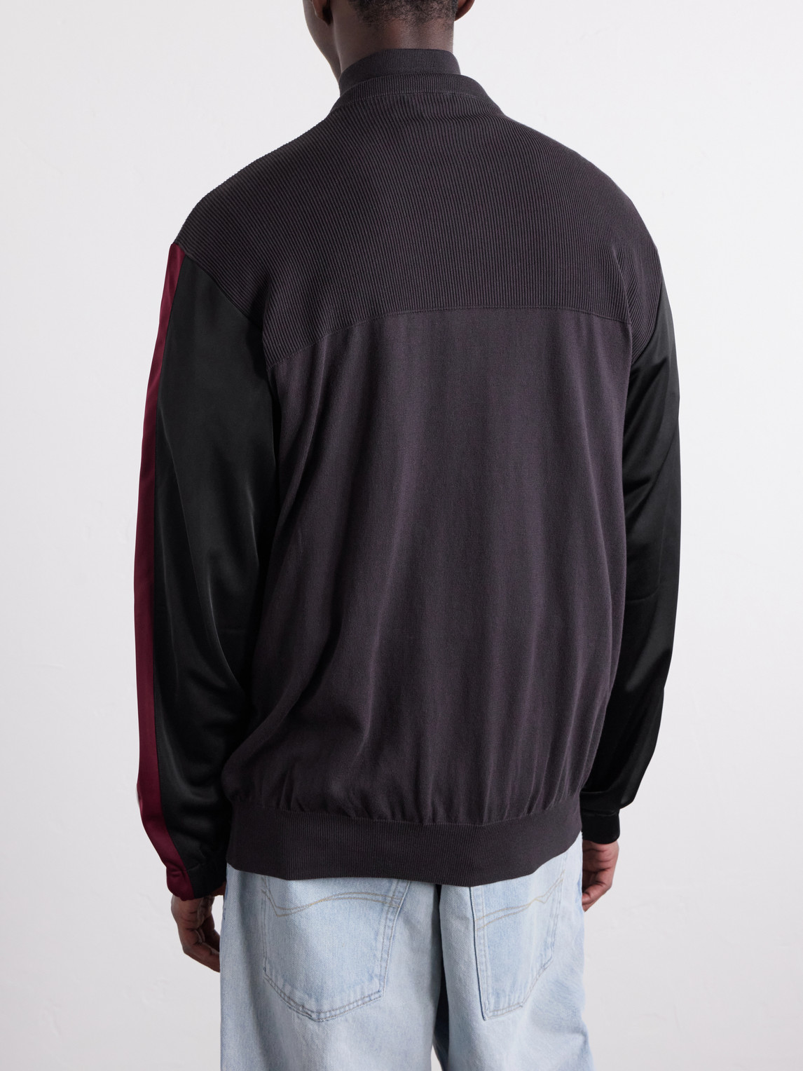 Cotton Zip-Up Sweater