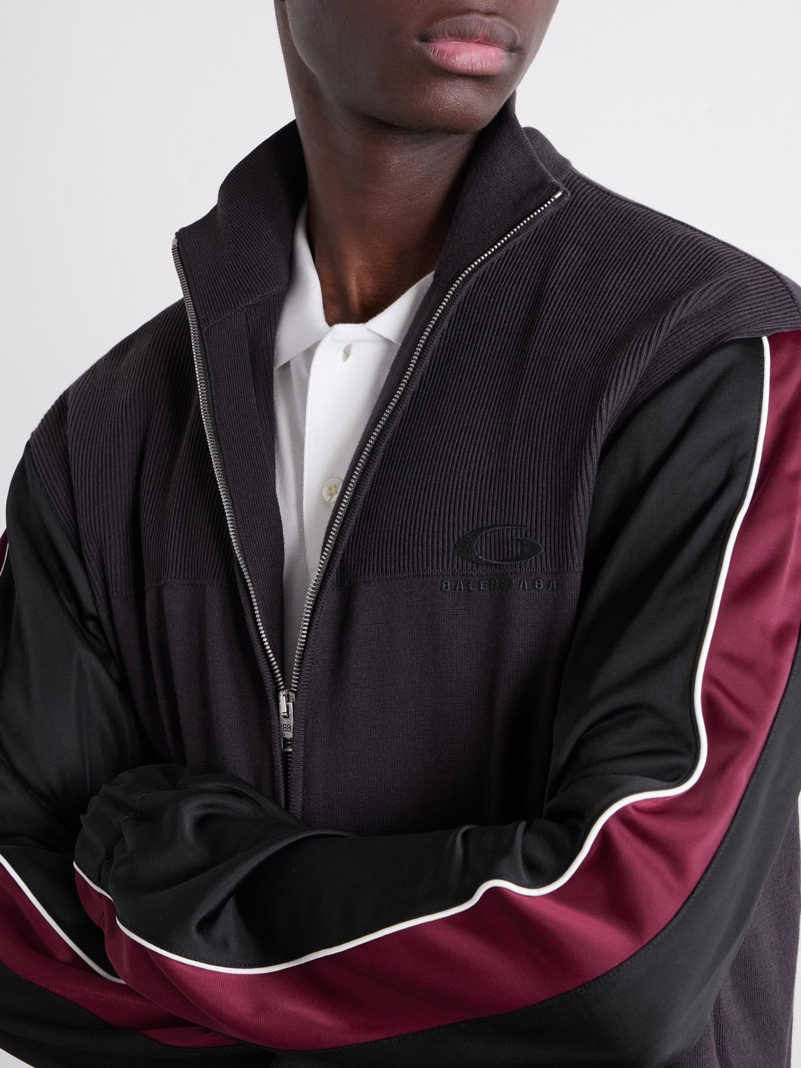 Cotton Zip-Up Sweater