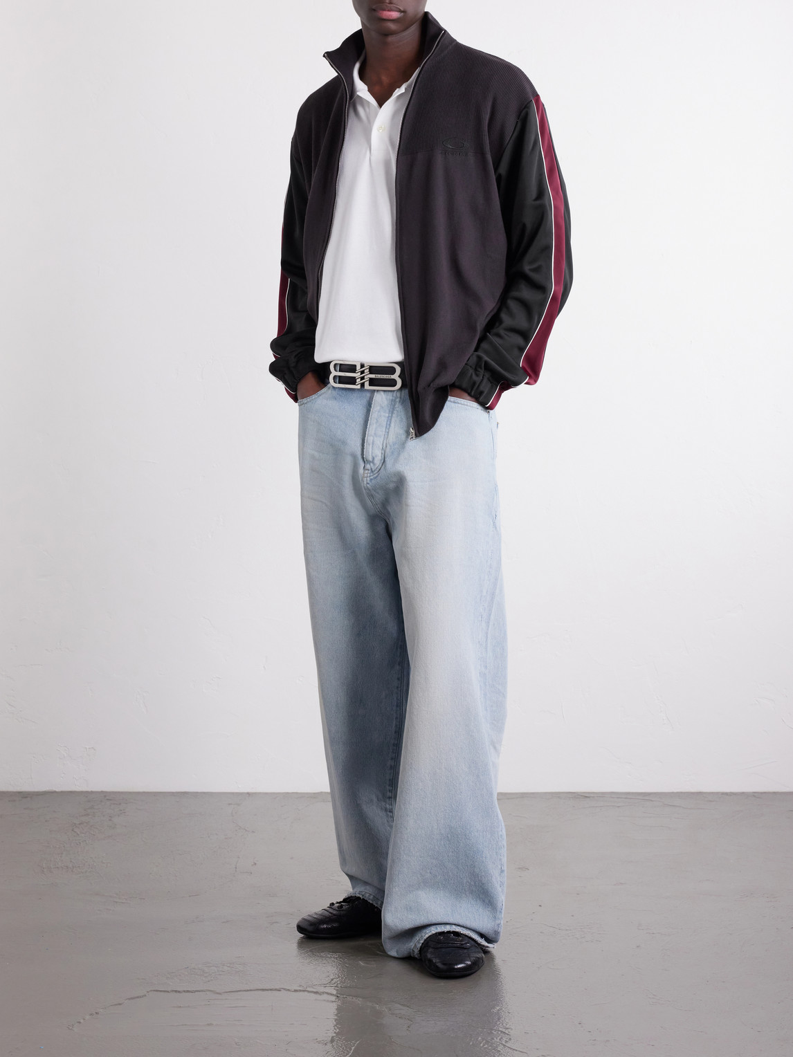 Cotton Zip-Up Sweater
