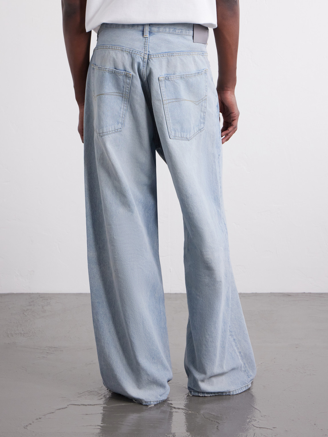  Balenciaga - Wide-leg Jeans - Men - Blue - S 