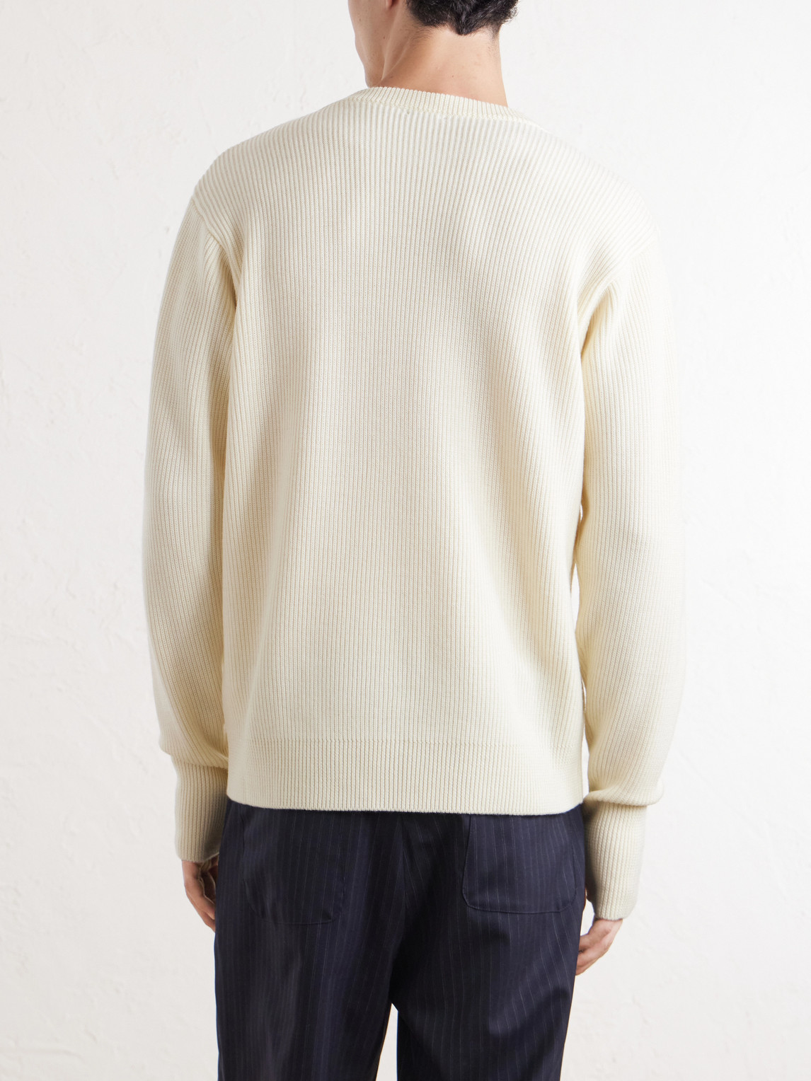 Ribbed Virgin Sweater