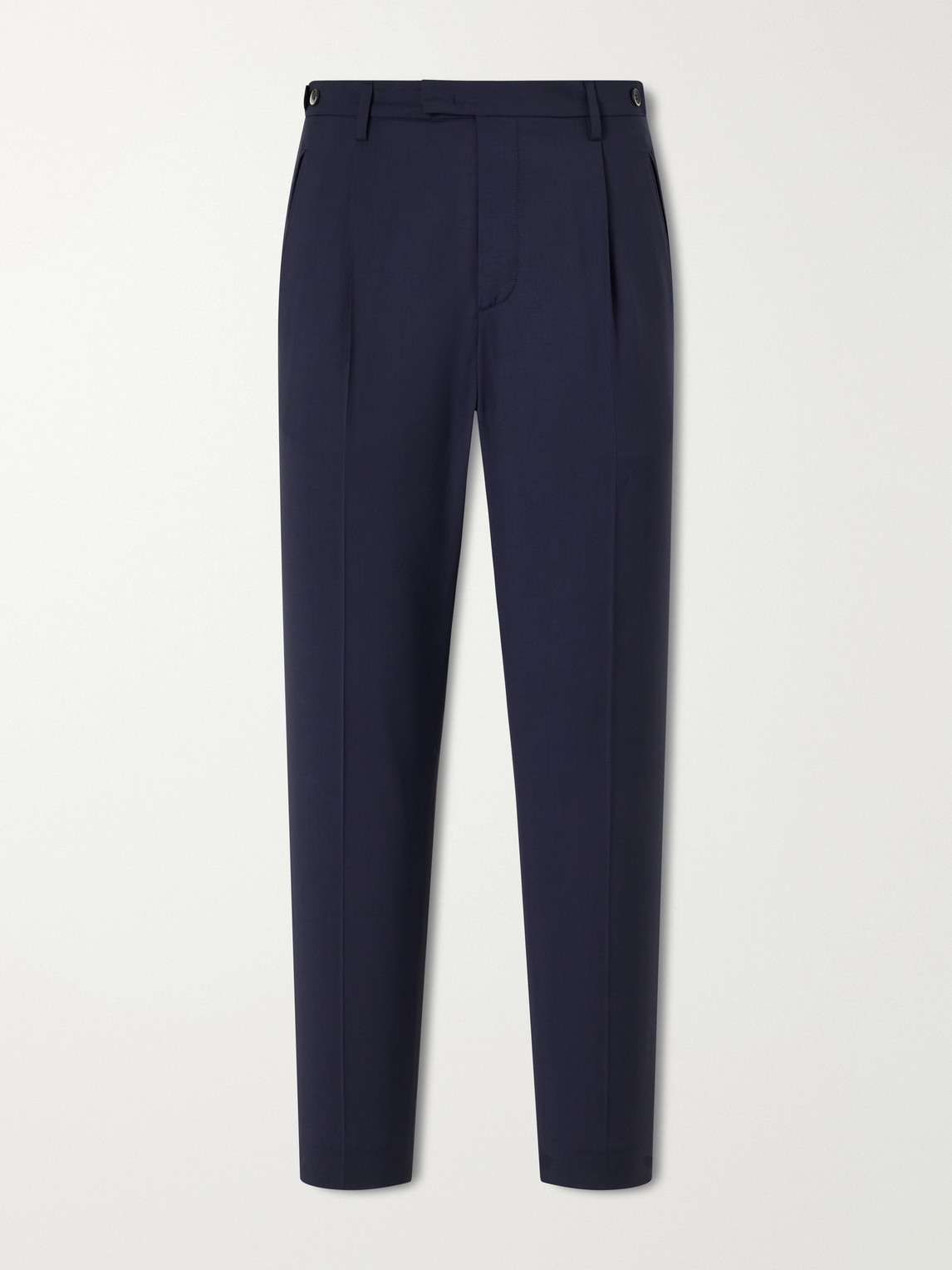 Barena – Straight-Leg Pleated Virgin Wool Suit Trousers
