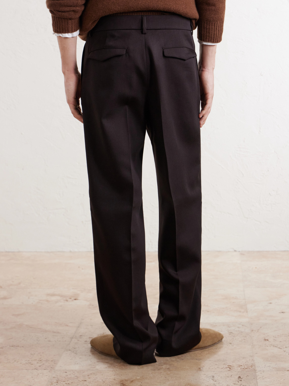 Barena Straight-Leg Wool-Gabardine Suit Trousers - Men | Thumbnail 4 Barena Straight-Leg Wool-Gabardine Suit Trousers - Men | Thumbnail 4