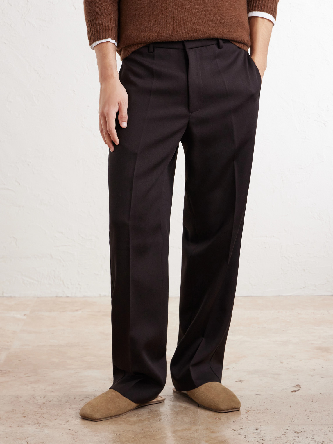 Barena Straight-Leg Wool-Gabardine Suit Trousers - Men | Thumbnail 3 Barena Straight-Leg Wool-Gabardine Suit Trousers - Men | Thumbnail 3