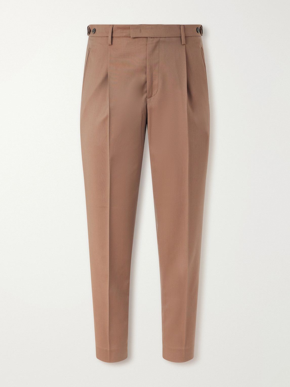 Barena Straight-Leg Pleated Virgin Wool Suit Trousers - Men