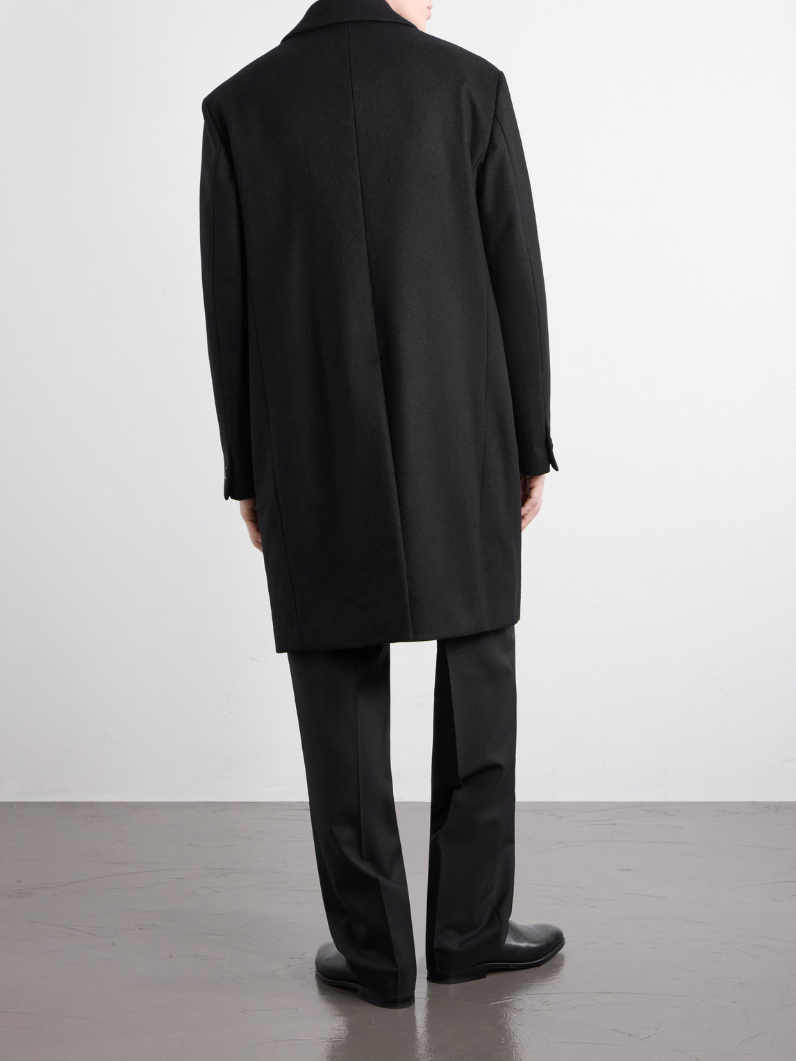 Wool-Blend Coat