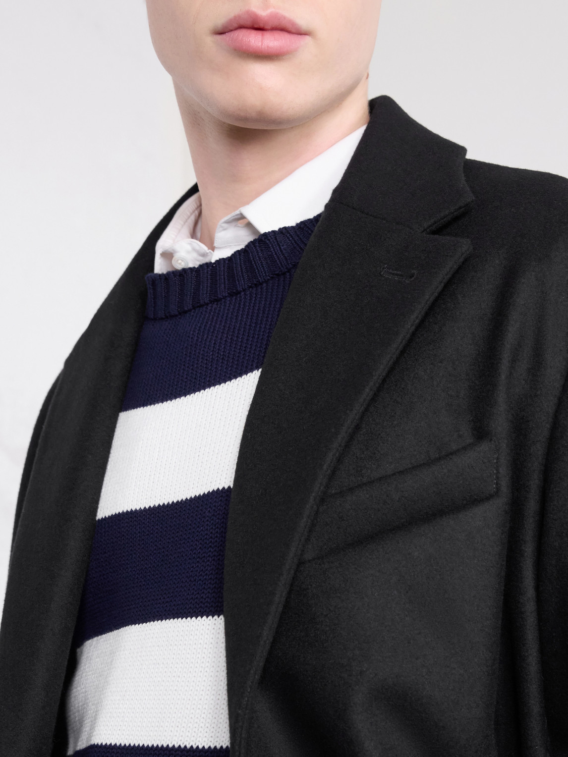 Wool-Blend Coat