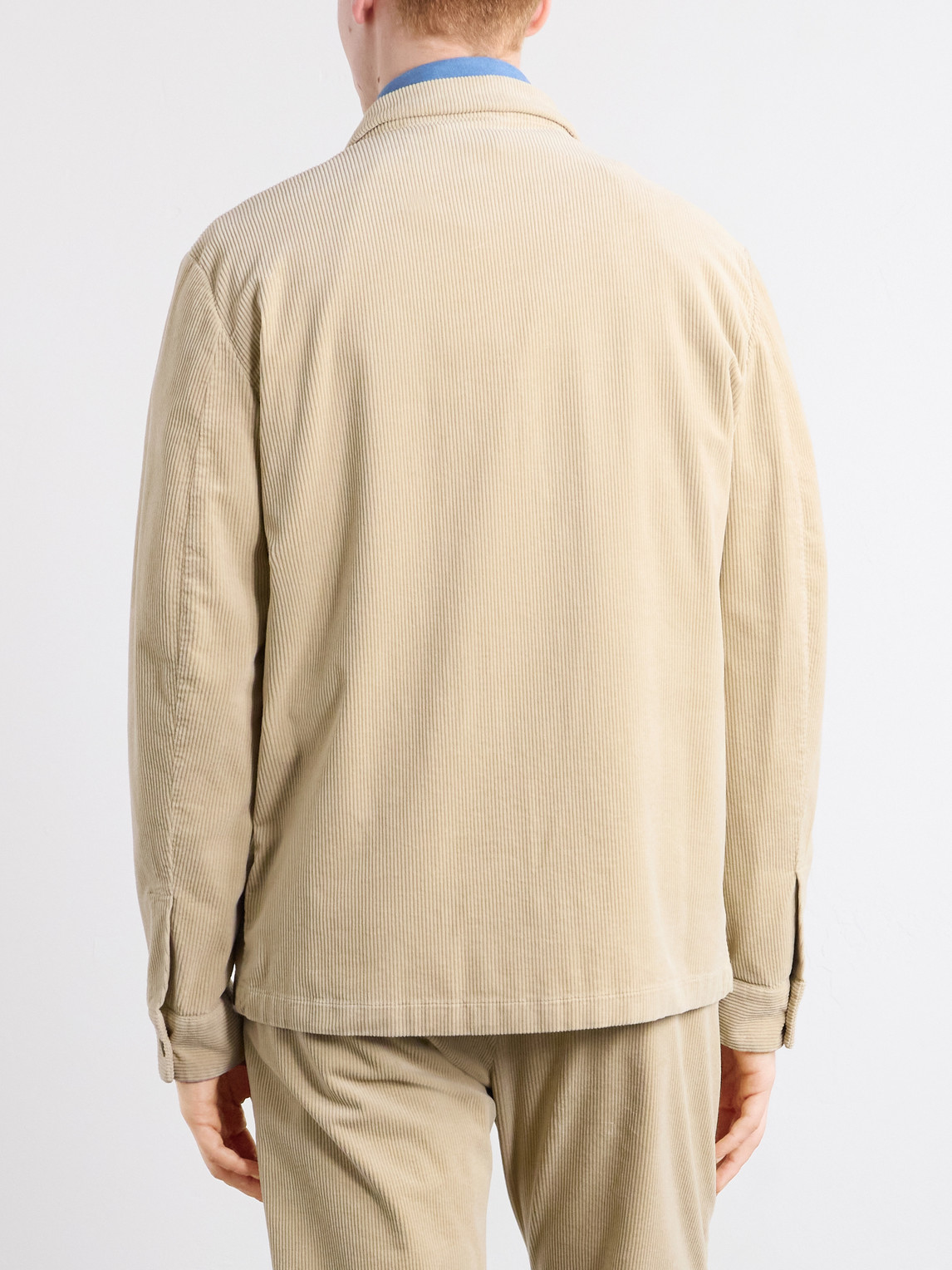 Cotton-Blend Corduroy Overshirt