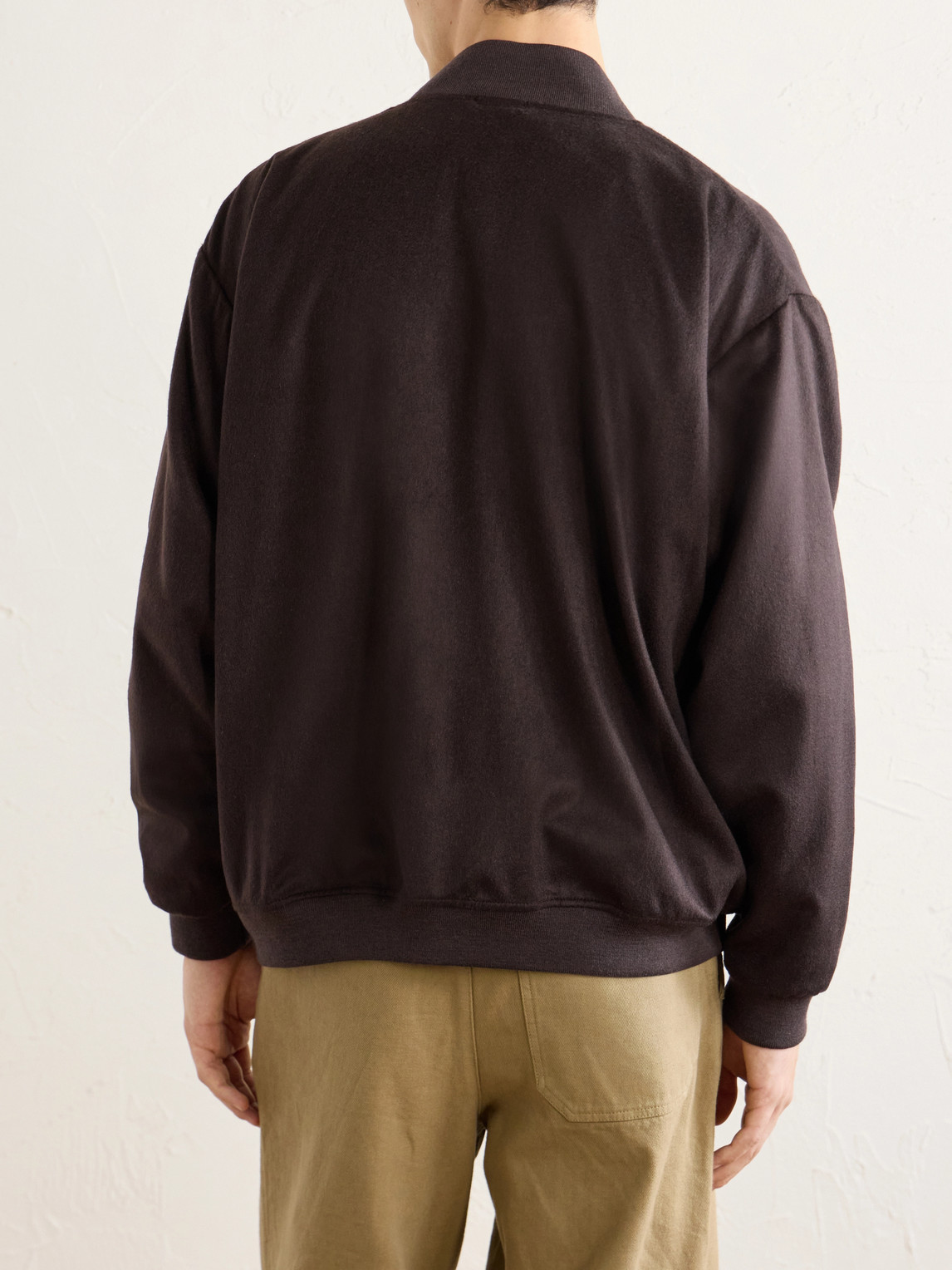 Cashmere Bomber Jacket
