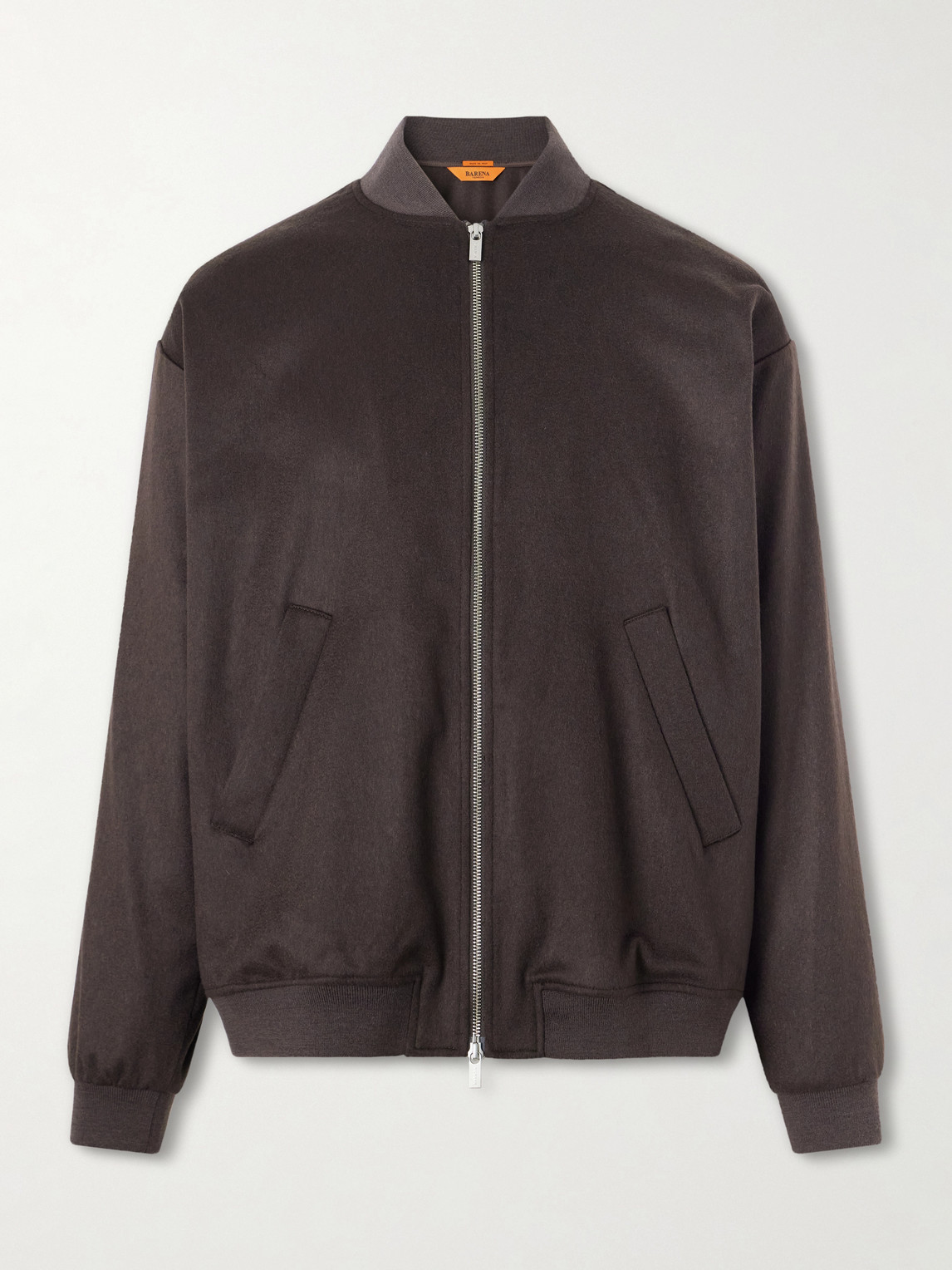 Barena Venezia Cashmere Bomber Jacket In Black