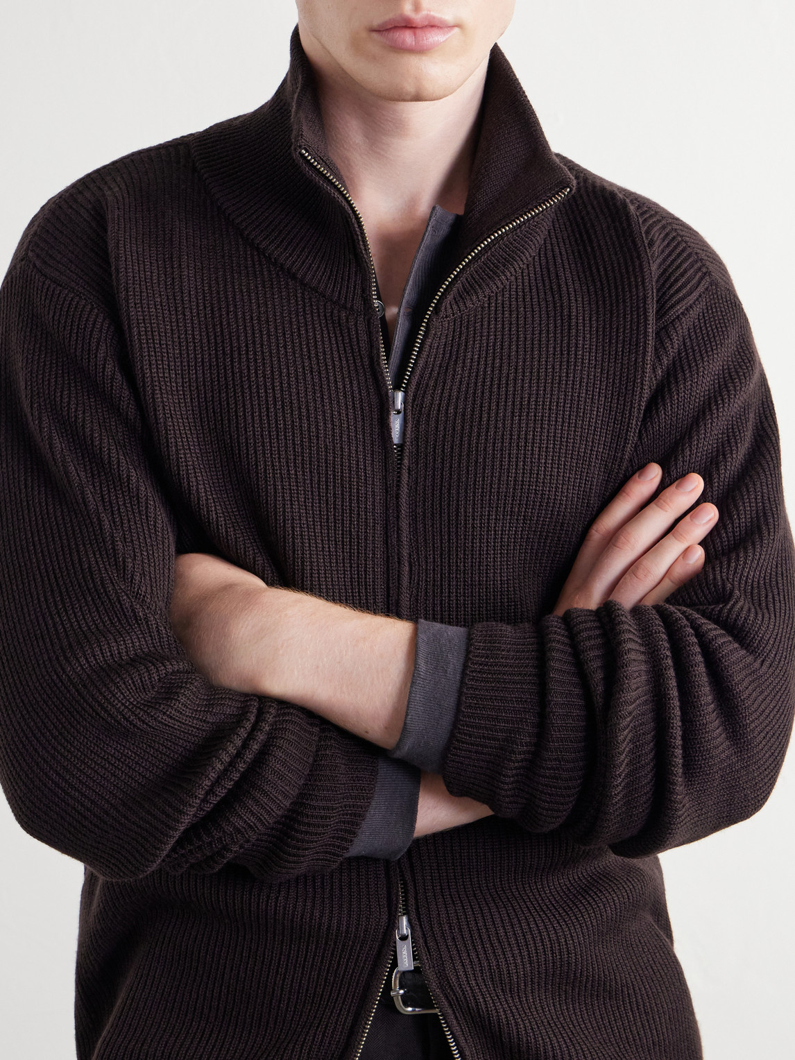 Ribbed Virgin Sweater