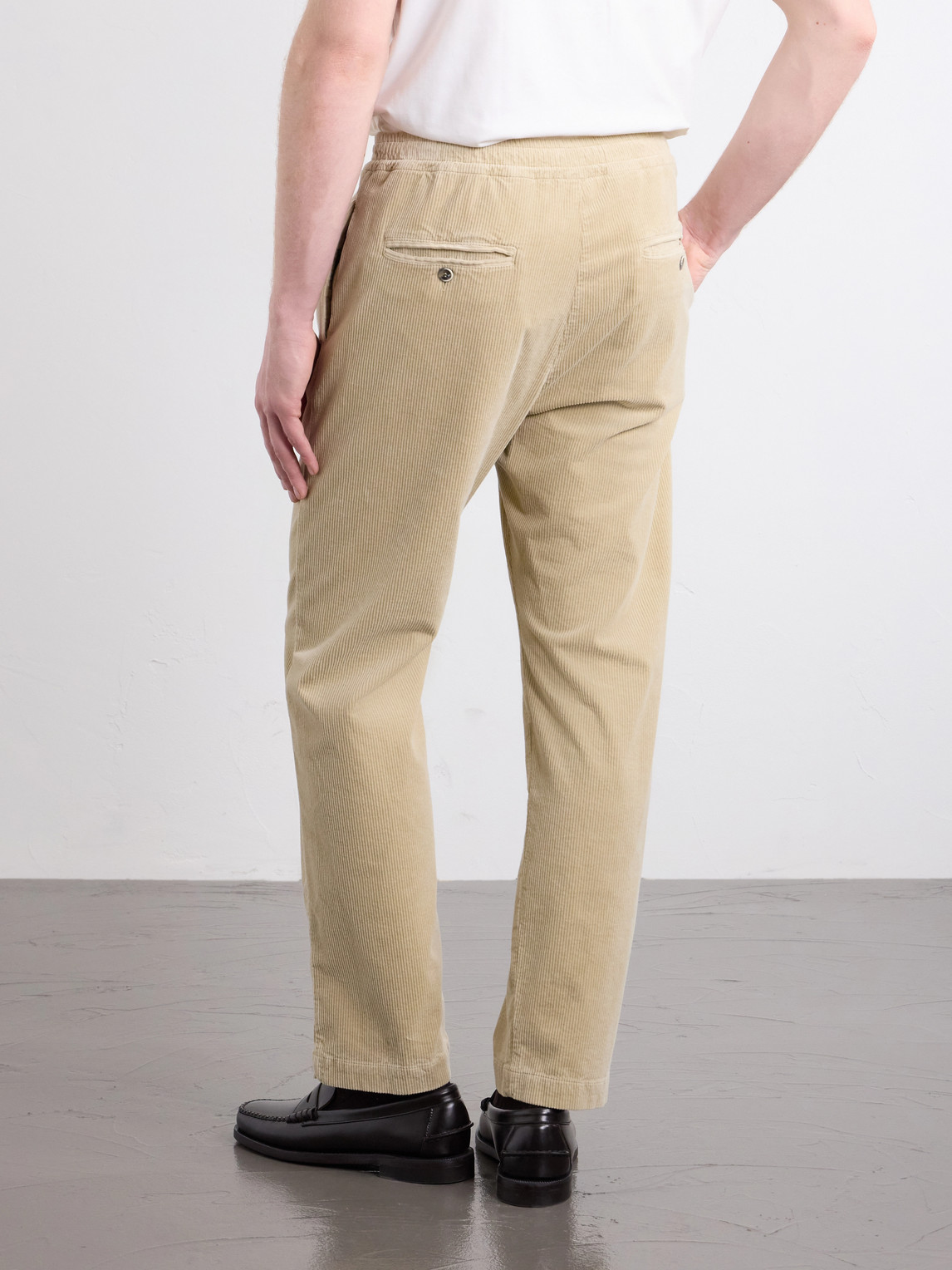 Straight-Leg Cotton-Blend Corduroy
