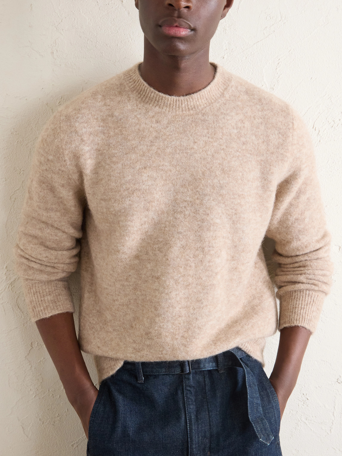 Alpaca-Blend Sweater