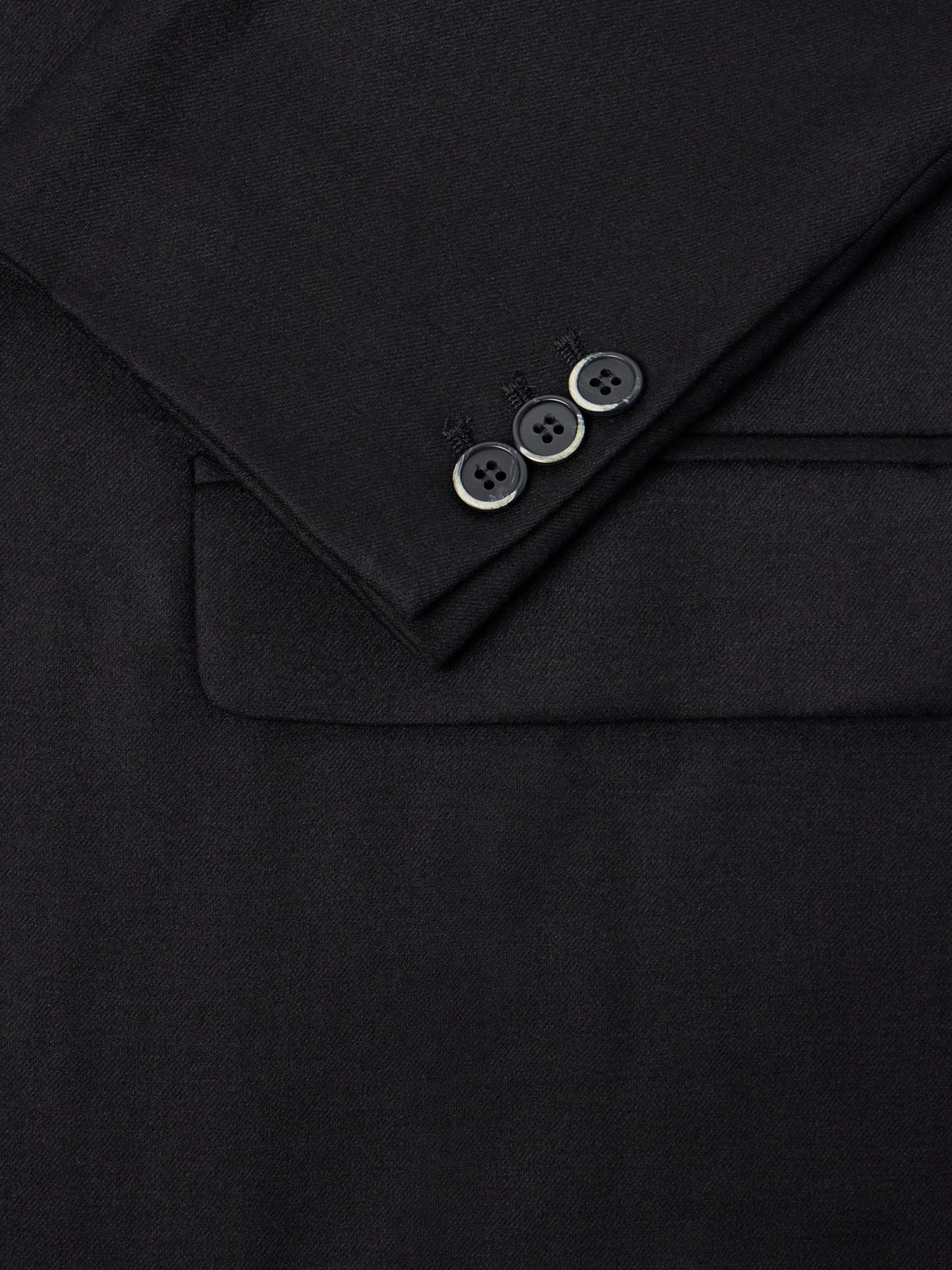 Twill Wool-Blend Blazer