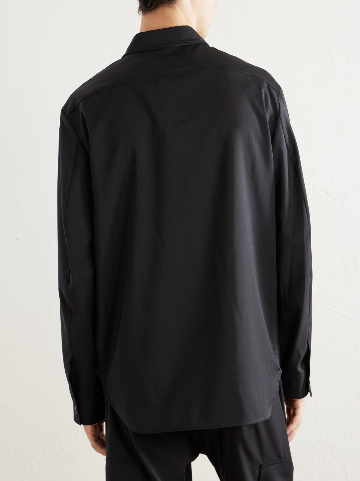 Virgin Wool Overshirt