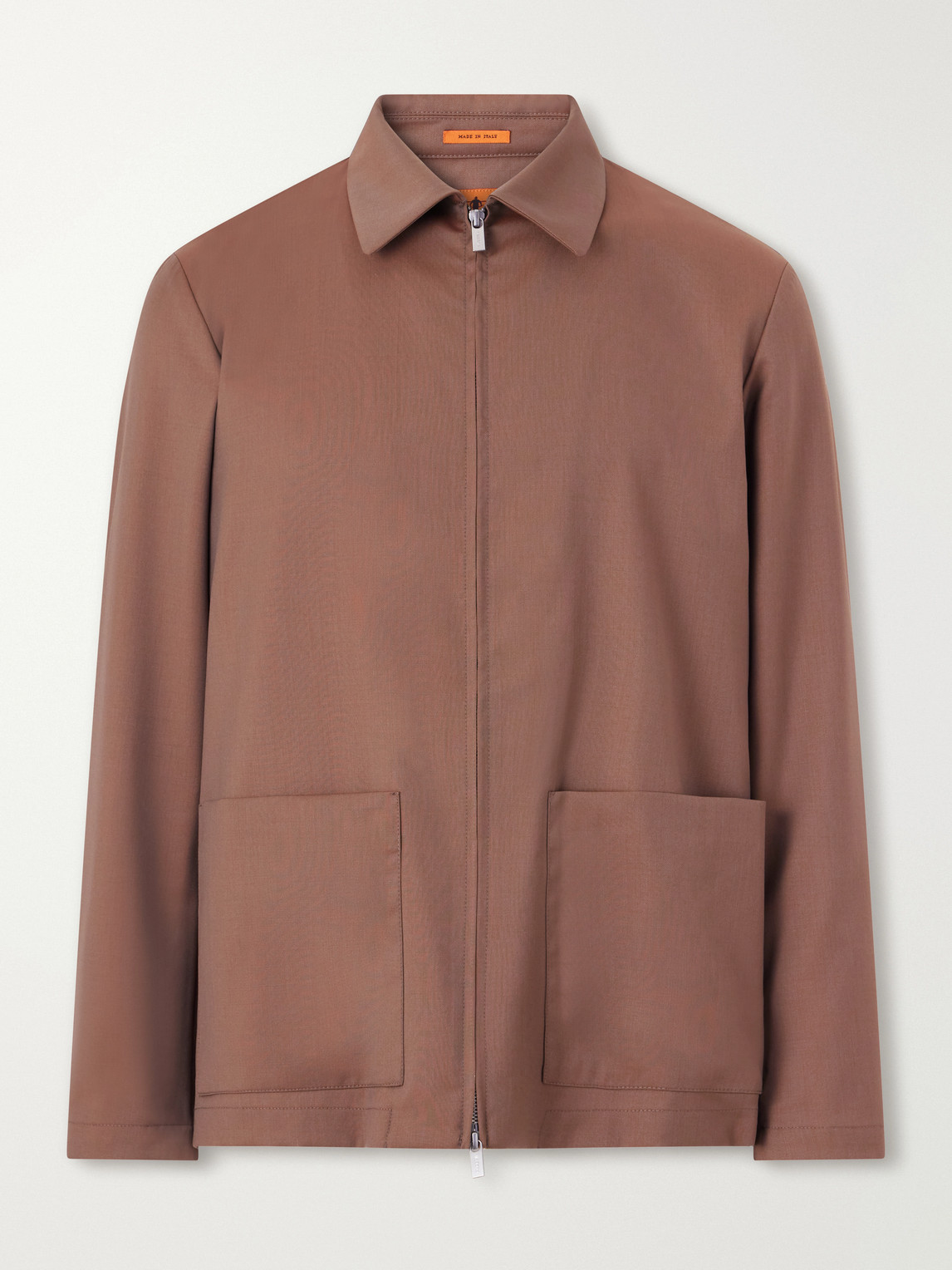 Barena – Cotton-Blend Gabardine Overshirt
