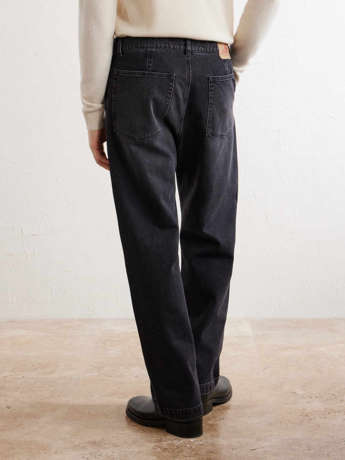 Straight-Leg Cotton Chinos