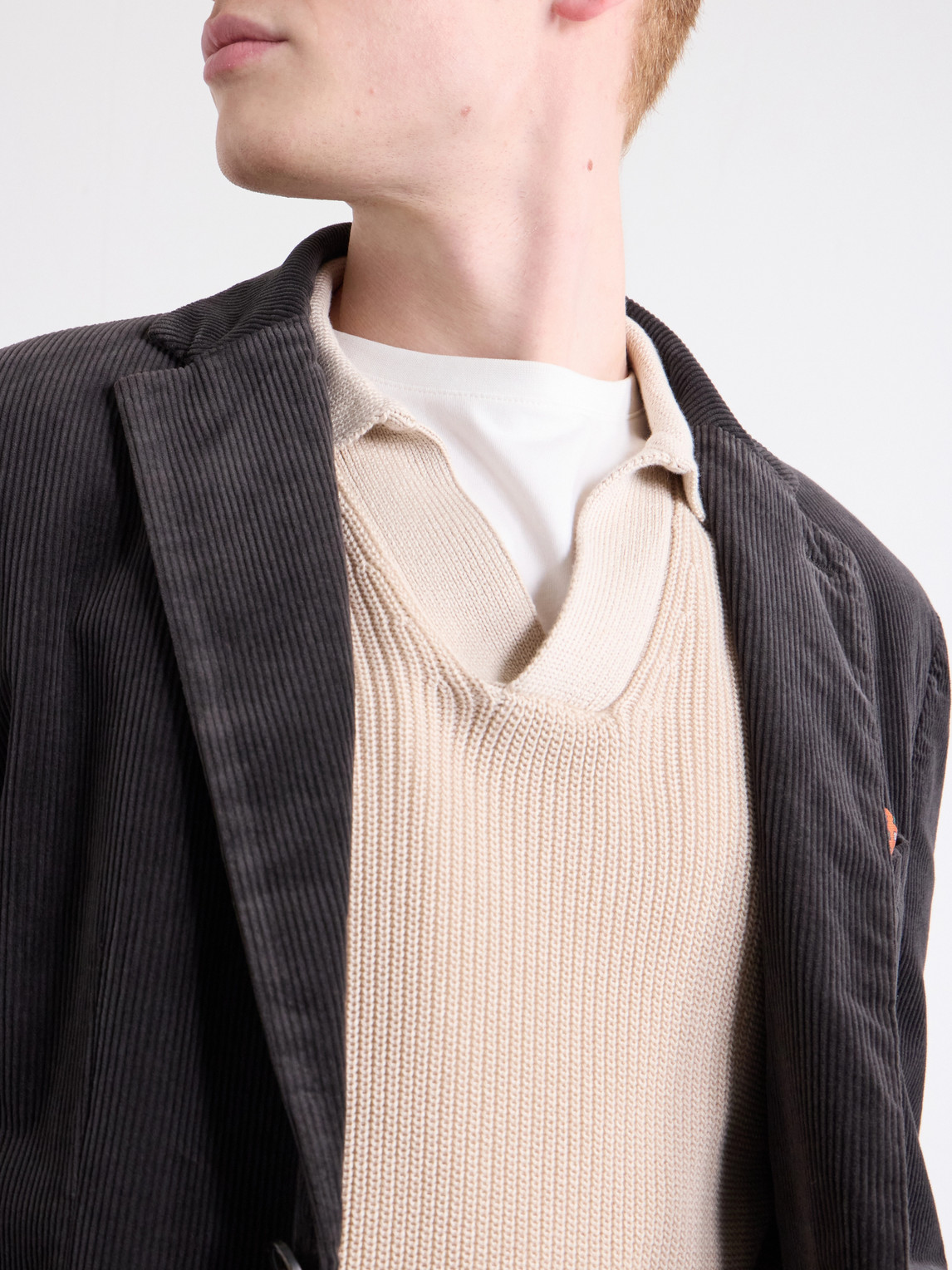 Cotton-Blend Corduroy Blazer