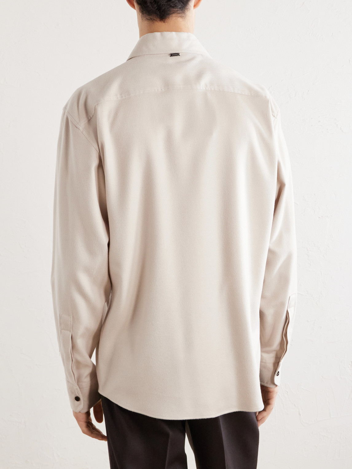 Silk And Cashmere-Blend Shirt