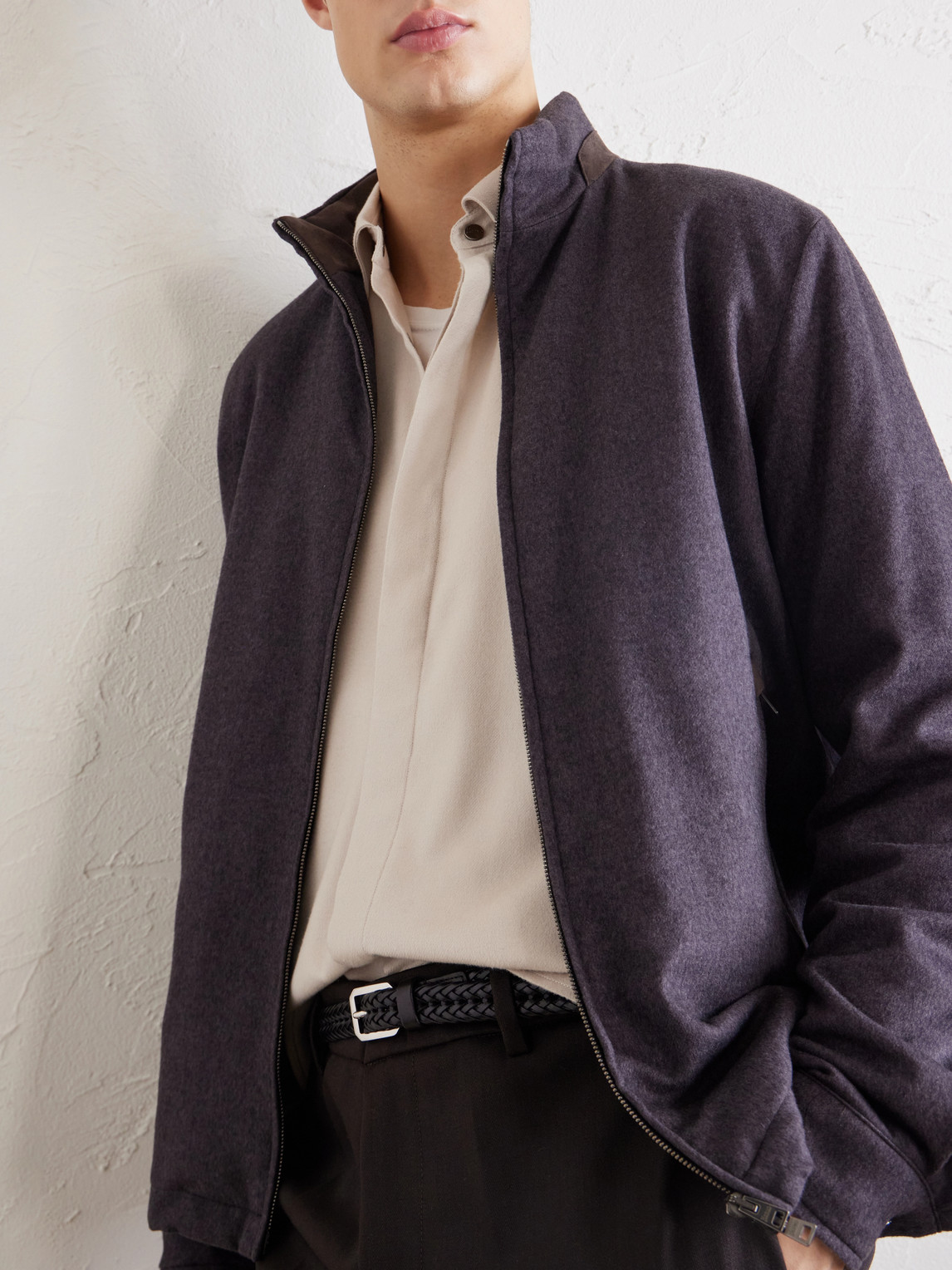 Silk And Cashmere-Blend Shirt