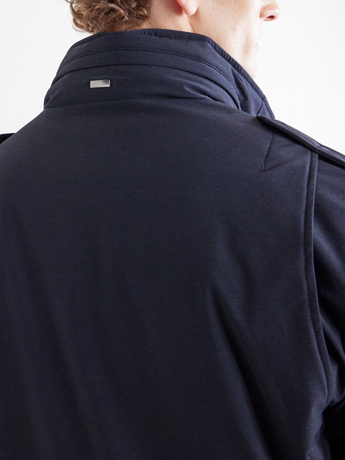 Four Pockets Woven Jacket