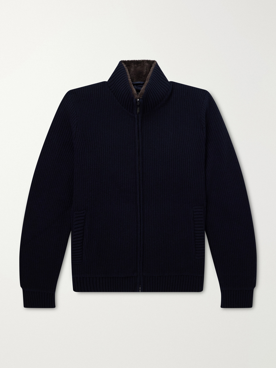 HERNO Wool Zip-Up Cardigan - Men