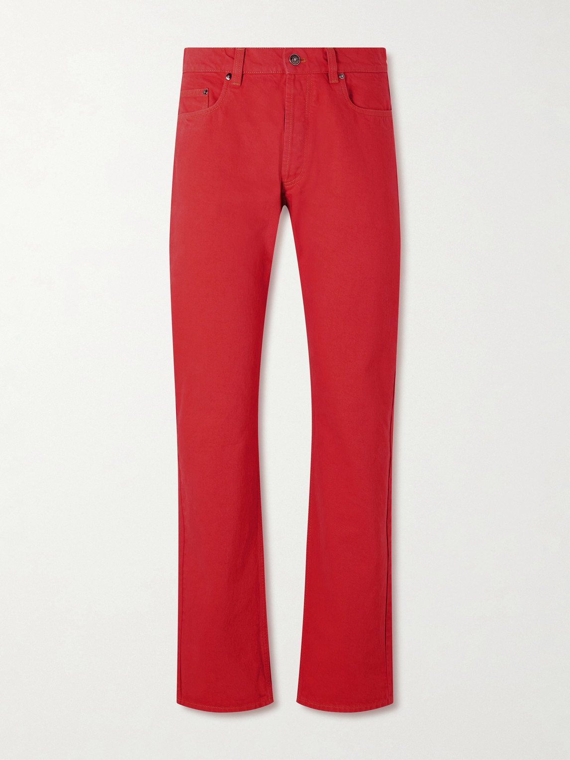 Versace Straight-Leg Logo-Appliquéd Jeans - Men