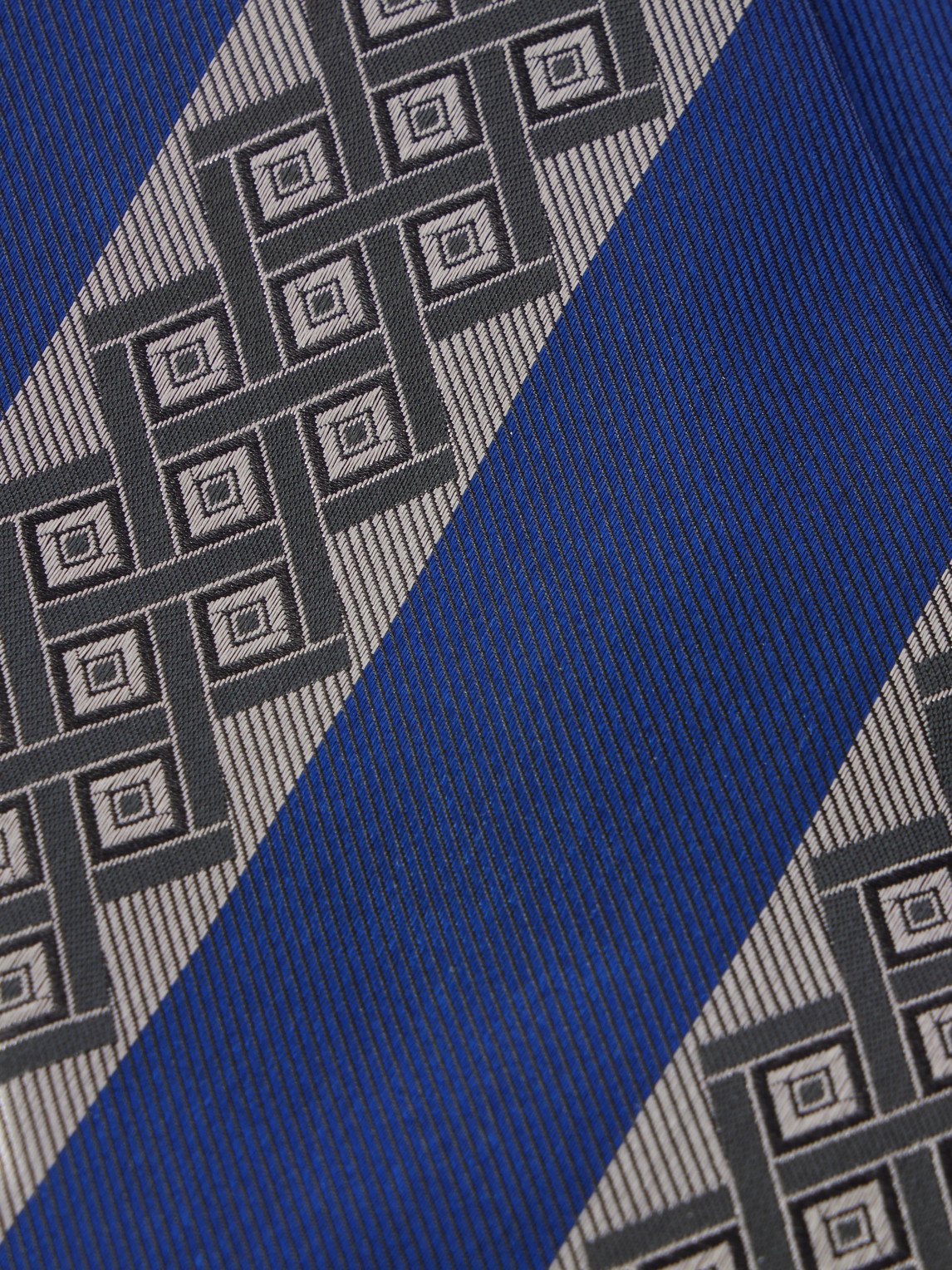  Versace - 9cm Silk-jacquard Tie - Men - Blue 