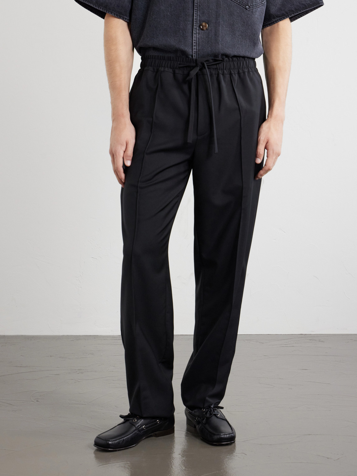 Garavani - Straight-Leg Wool And Cashmere-Blend Trousers