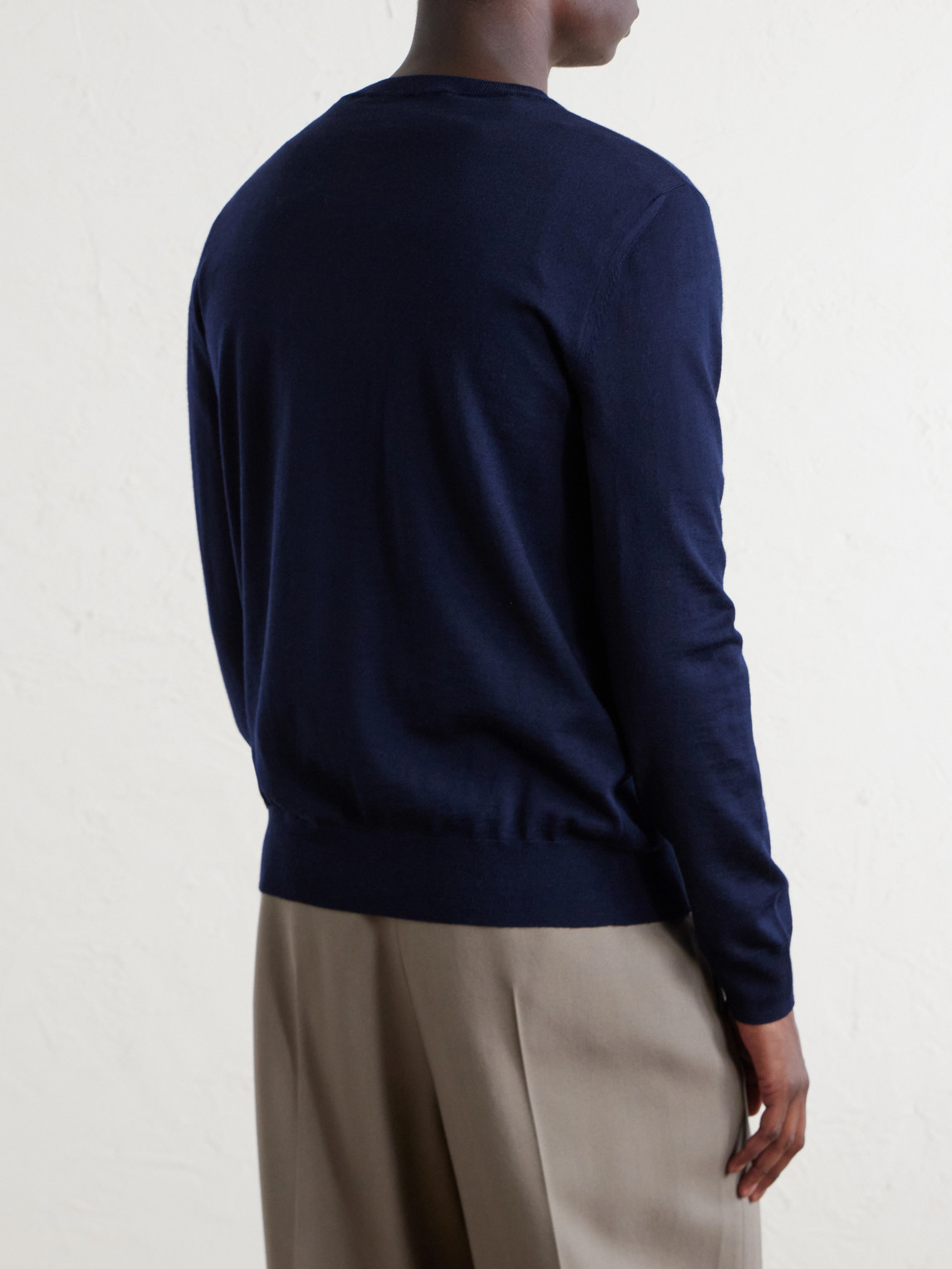 Garavani - Logo-Embroidered Virgin Sweater