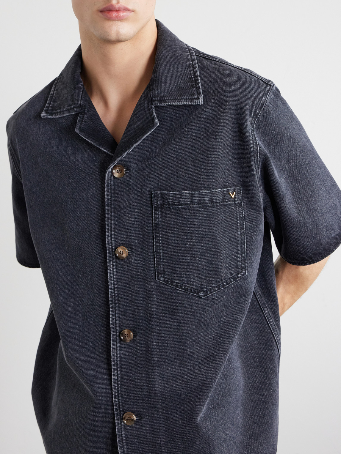 Garavani - Vgold Denim Shirt