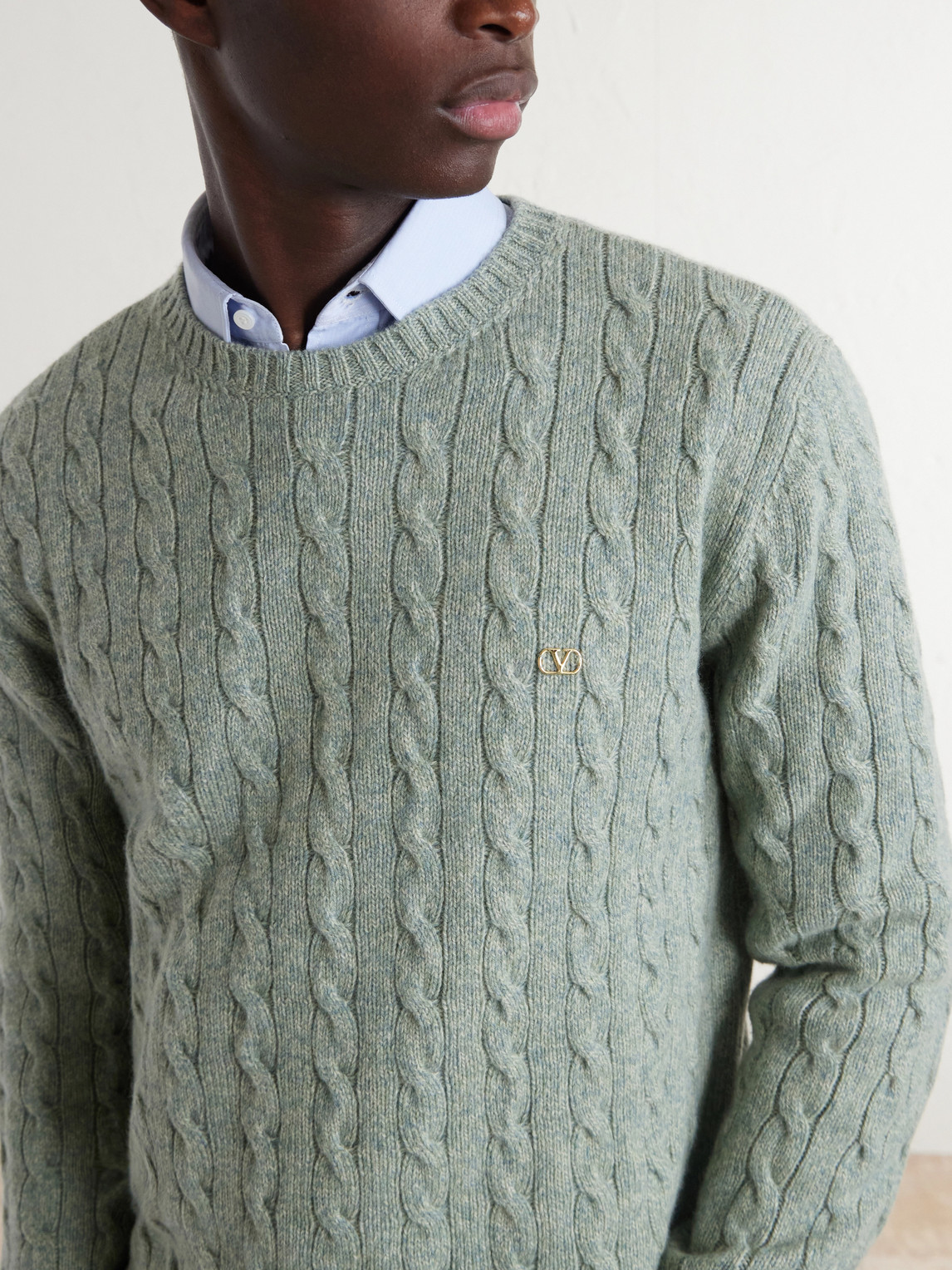 Garavani - Vlogo-Embellished Virgin Sweater