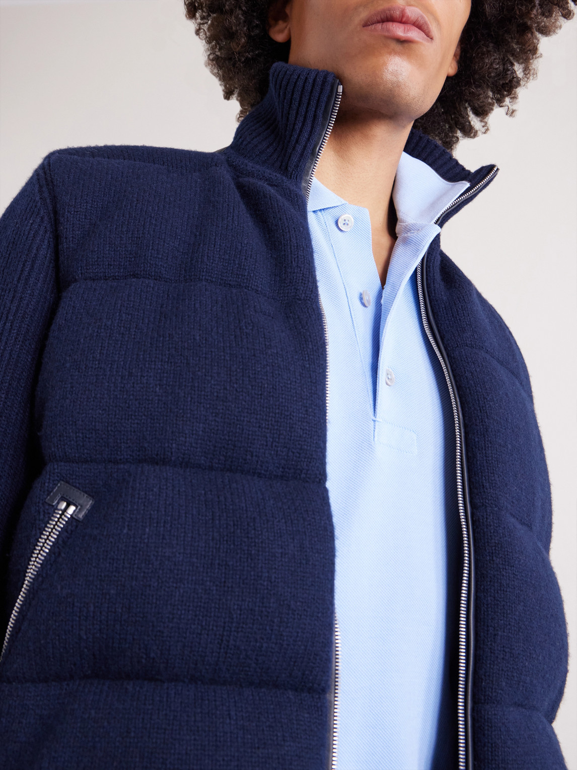 Contrast-Tipped Lyocell-Piqué Polo Shirt