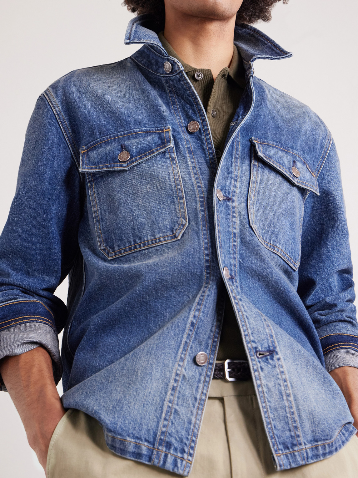 Denim Shirt Overshirt