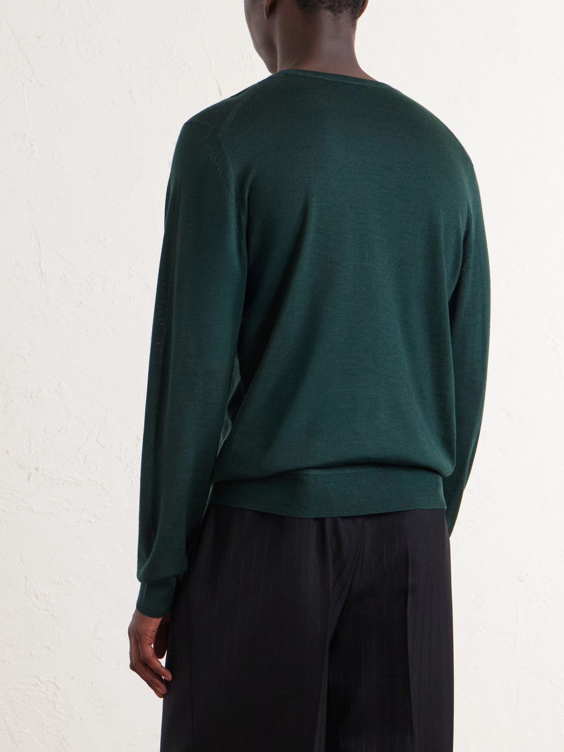 Cashmere And Silk-Blend Sweater