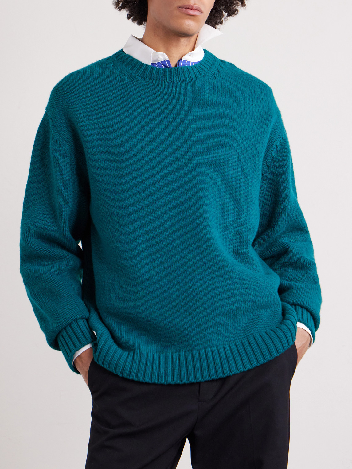 And Cashmere-Blend Sweater