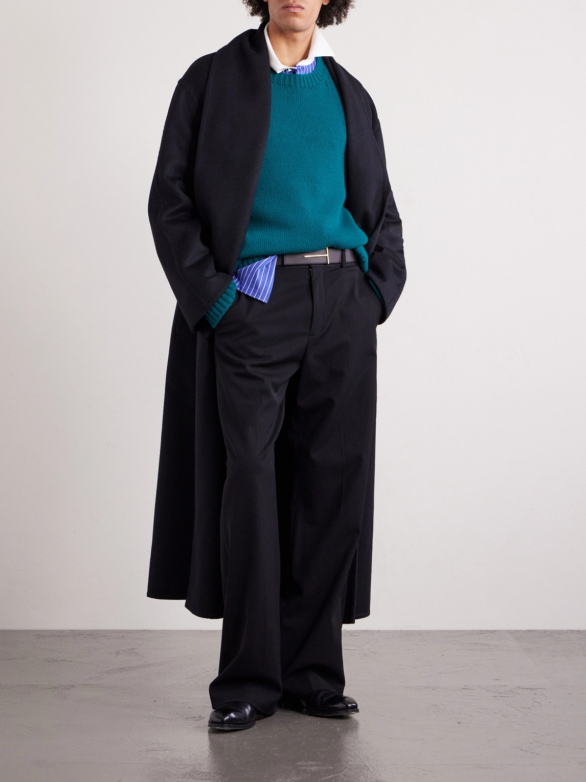 And Cashmere-Blend Sweater