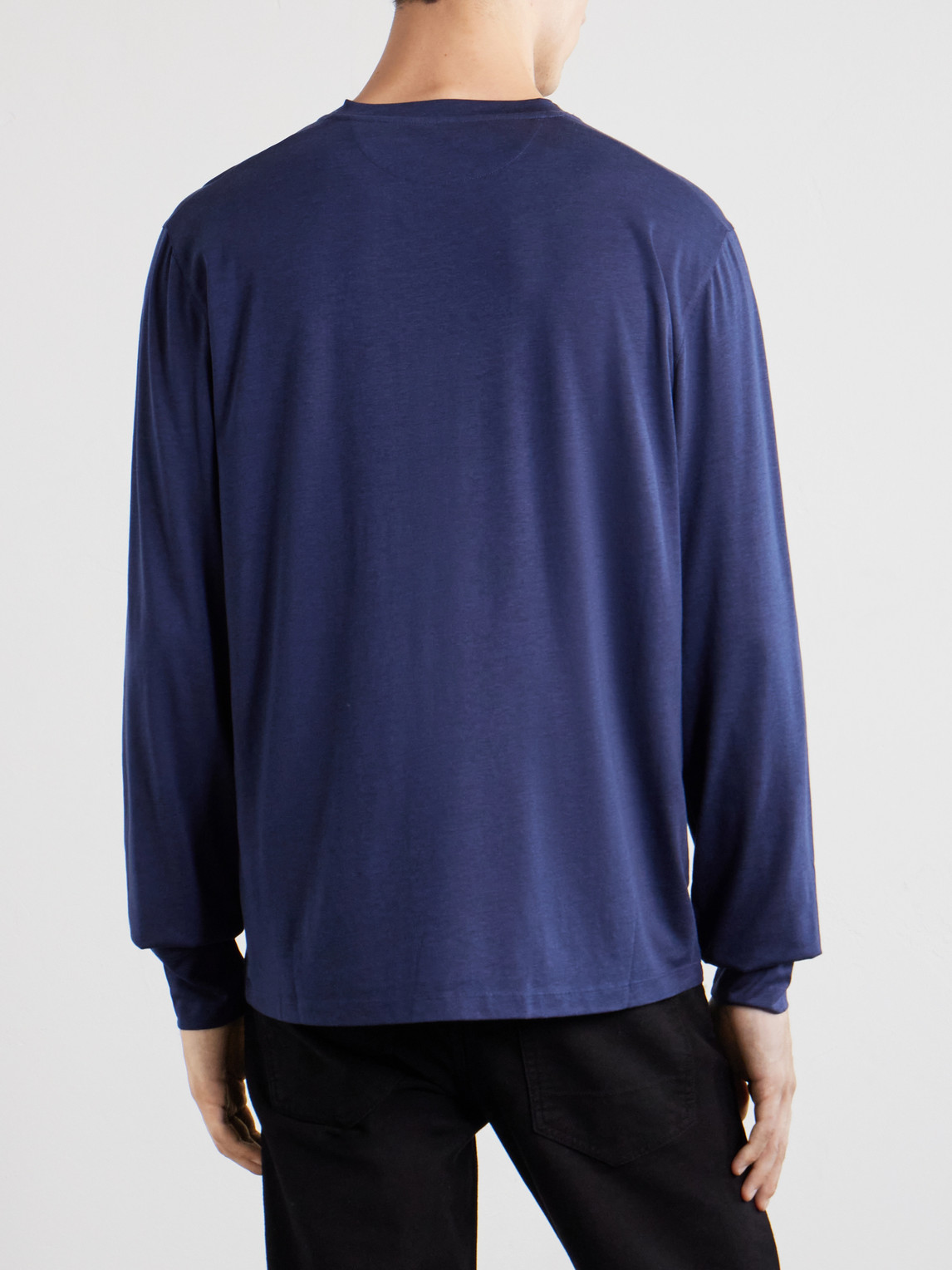 Lyocell And Cotton-Blend Jersey T-Shirt