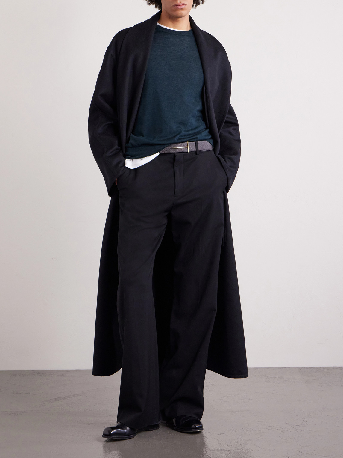 Slim-Fit Cashmere And Silk-Blend Sweater