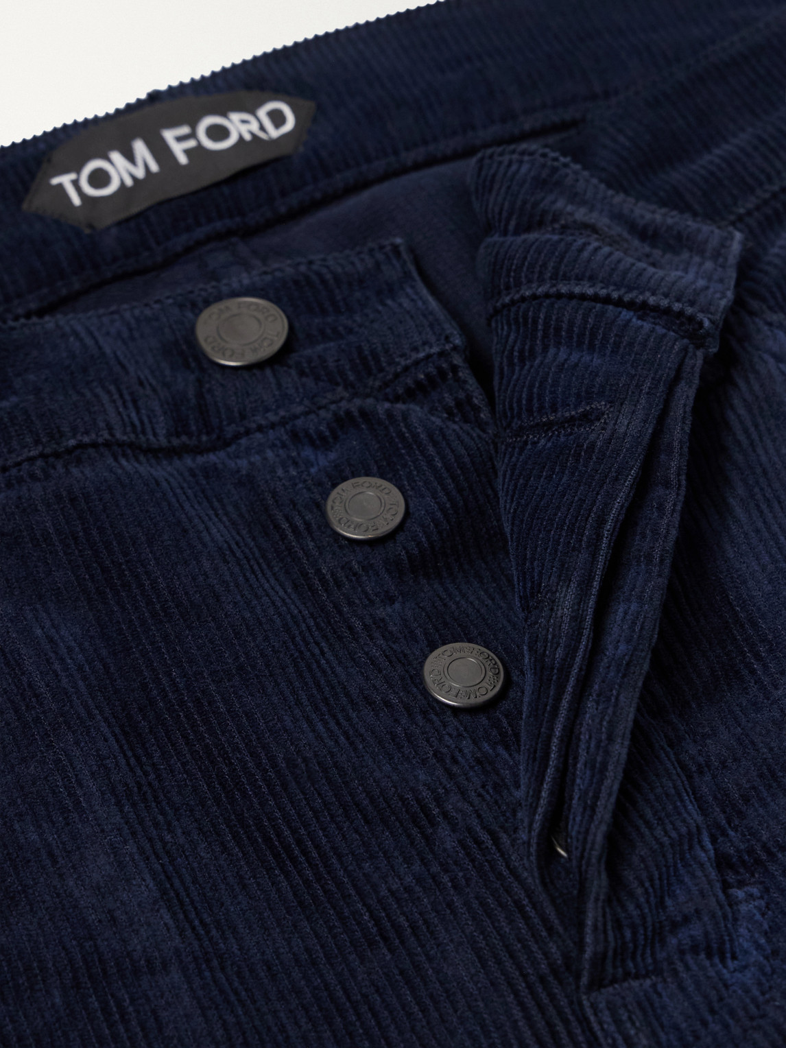 Slim-Fit Cotton-Blend Corduroy