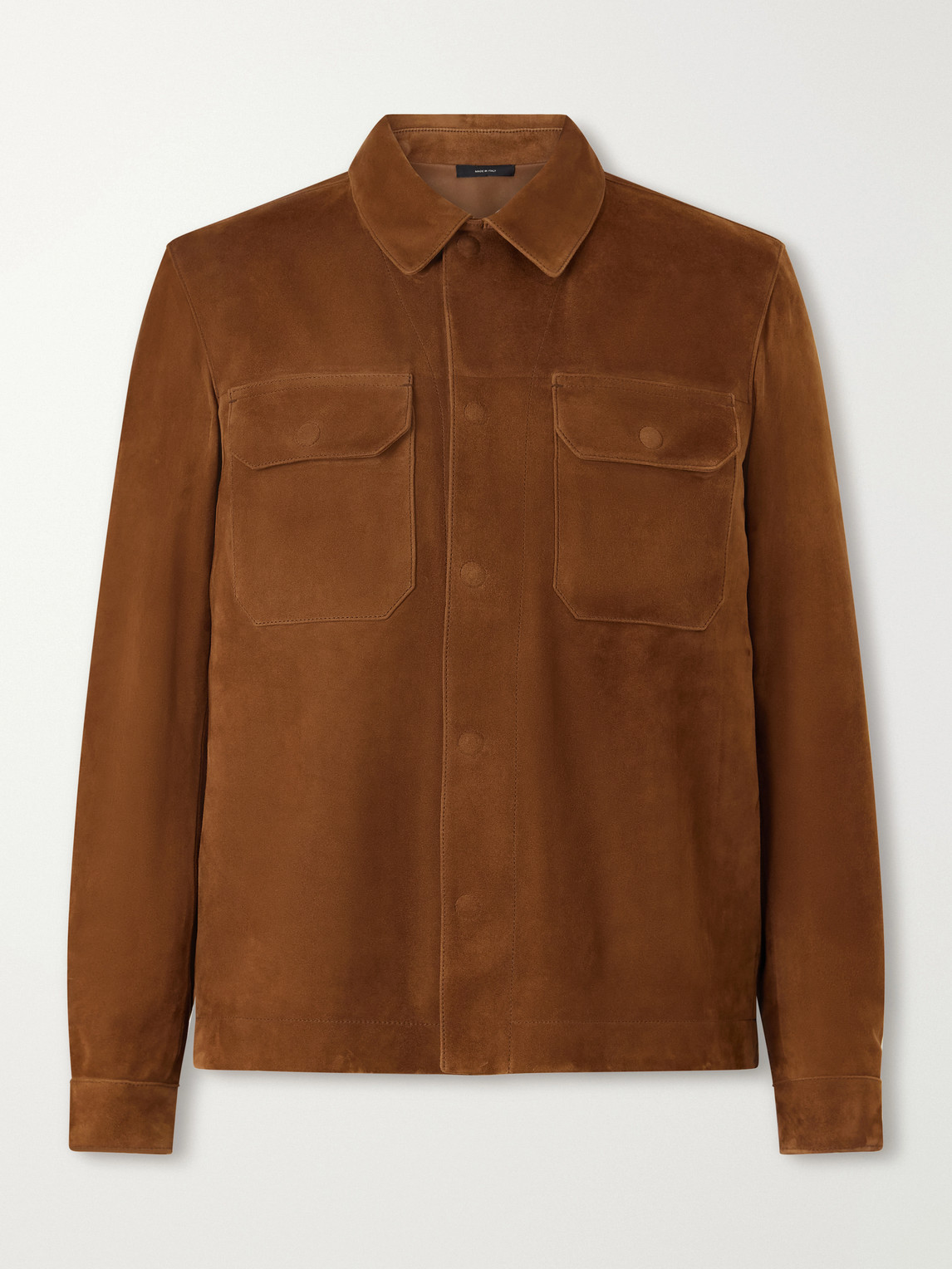 TOM FORD – Panelled Suede Jacket