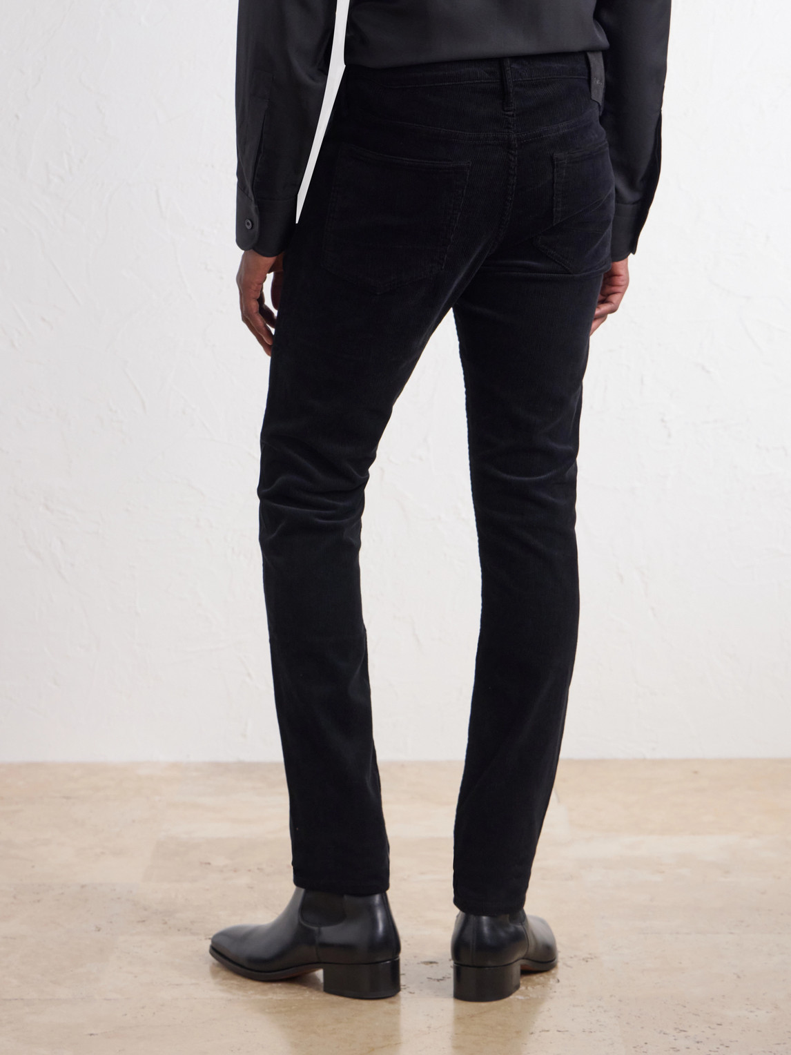 Slim-Fit Cotton-Blend Corduroy